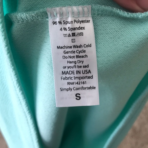 Small Solid Mint LuLaRoe Cassie - Picture 3 of 3